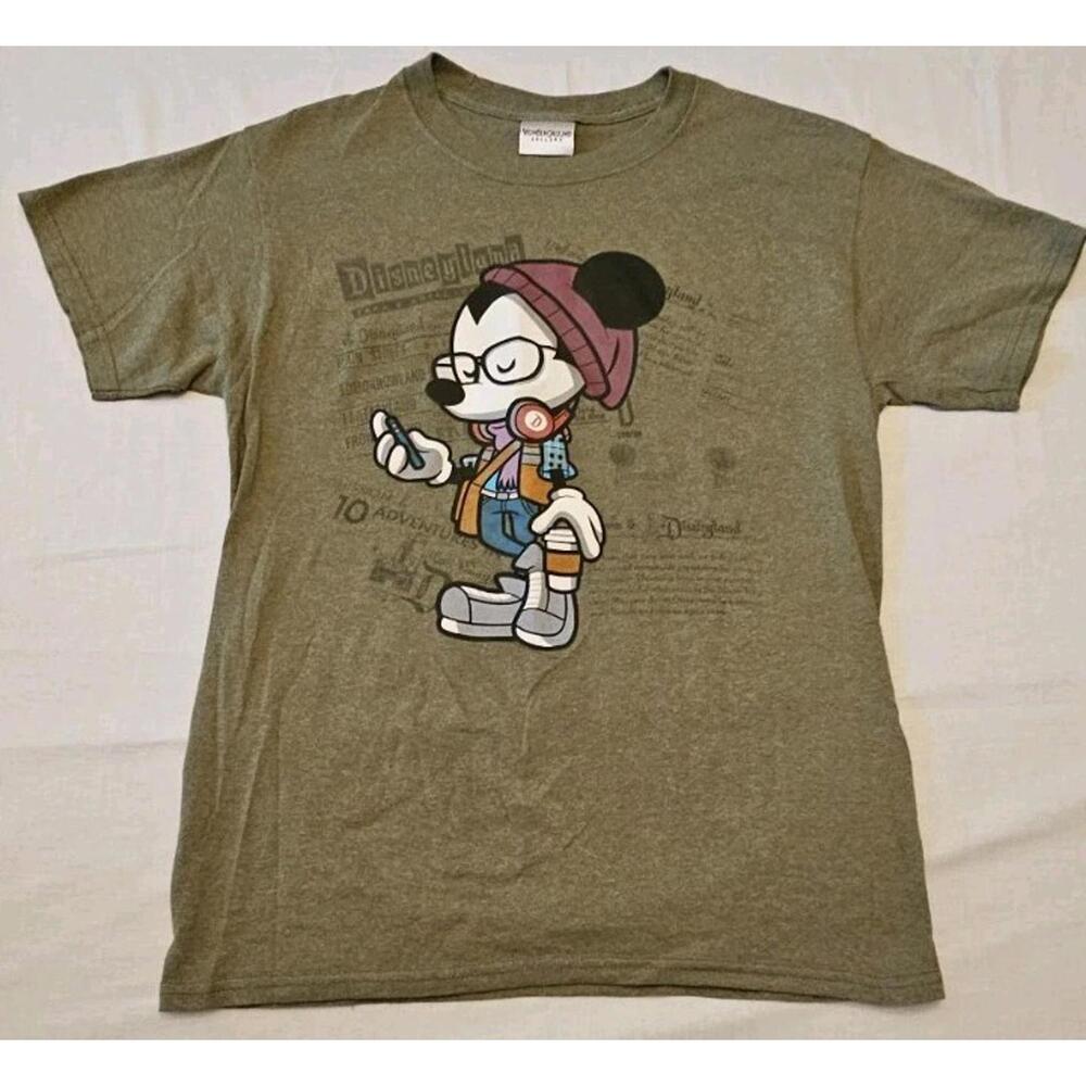 WonderGround Gallery Disney Shirt Small Mickey Hipster Lofi Disneyland
